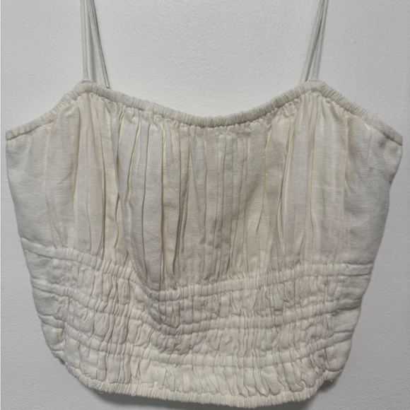 Cropped line tank w/ ajustable straps - Picture 3 of 7